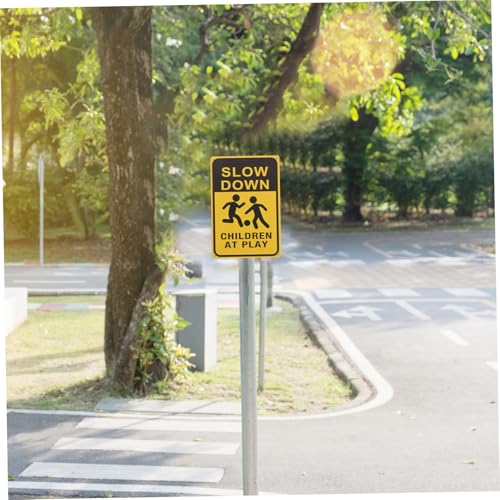 HOOTNEE 2 Stück Kindersicherheits Warnschild Reflektierende Spiel Warnschilder aus Robustem Material für Straßen Rasenflächen und Wohngebiete zur Erhöhung der Verkehrssicherheit und HOOTNEE 2 Stück Kindersicherheits Warnschild Reflektierende Spiel Warnschilder aus Robustem Material für Straßen Rasenflächen und Wohngebiete zur Erhöhung der Verkehrssicherheit und von HOOTNEE