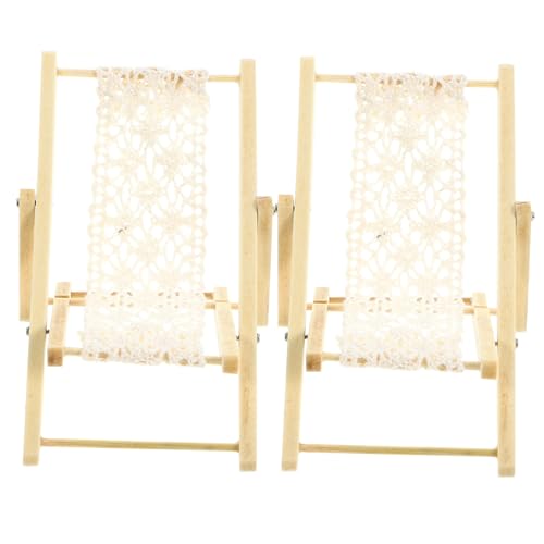 HOOTNEE 2 Stück Mini Liegestuhl Miniaturstuhl Miniatur Lounge Chair Mini Liegestuhl Modell Mini Accessoire Miniaturmöbel Puppenhaus Zubehör Mini Holzstuhl Miniaturen HOOTNEE 2 Stück Mini Liegestuhl Miniaturstuhl Miniatur Lounge Chair Mini Liegestuhl Modell Mini Accessoire Miniaturmöbel Puppenhaus Zubehör Mini Holzstuhl Miniaturen von HOOTNEE