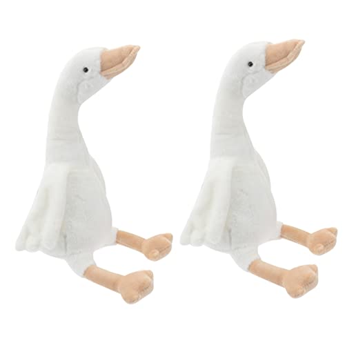 HOOTNEE 2 Stück Plüschschwan Weiche Dekorative Kuscheltiere für Junge Mädchen und Kleinkinder Große Süße Stofftiere für Geburtstags Cartoon Tierpuppen HOOTNEE 2 Stück Plüschschwan Weiche Dekorative Kuscheltiere für Junge Mädchen und Kleinkinder Große Süße Stofftiere für Geburtstags Cartoon Tierpuppen von HOOTNEE