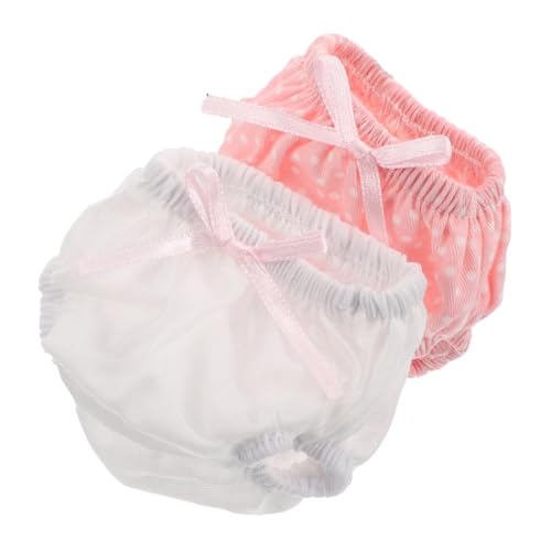 HOOTNEE 2 Stück Puppenshorts Unterwäsche Mädchen Trainingshosen Babypuppenkleidung Babypuppenwindeln Stoffwindeln Für Babys Windeln Für Babypuppen Babypuppenzubehör HOOTNEE 2 Stück Puppenshorts Unterwäsche Mädchen Trainingshosen Babypuppenkleidung Babypuppenwindeln Stoffwindeln Für Babys Windeln Für Babypuppen Babypuppenzubehör von HOOTNEE
