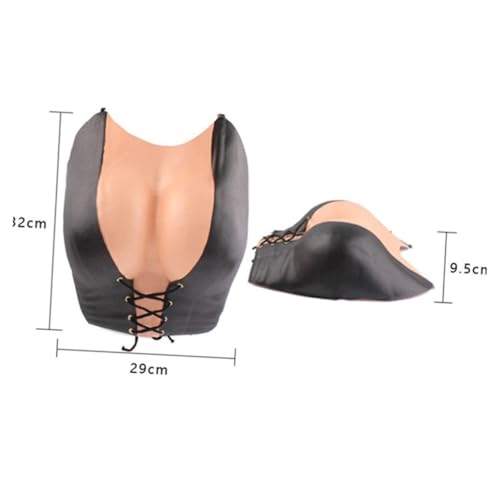 HOOTNEE 2 Stück Simulation Weibliche Weste Teilig Eva Crossdressing Cosplay Kostüm Requisiten für Party Bühnenauftritte Hen Stag Home Bar Ktv Zubehör HOOTNEE 2 Stück Simulation Weibliche Weste Teilig Eva Crossdressing Cosplay Kostüm Requisiten für Party Bühnenauftritte Hen Stag Home Bar Ktv Zubehör von HOOTNEE
