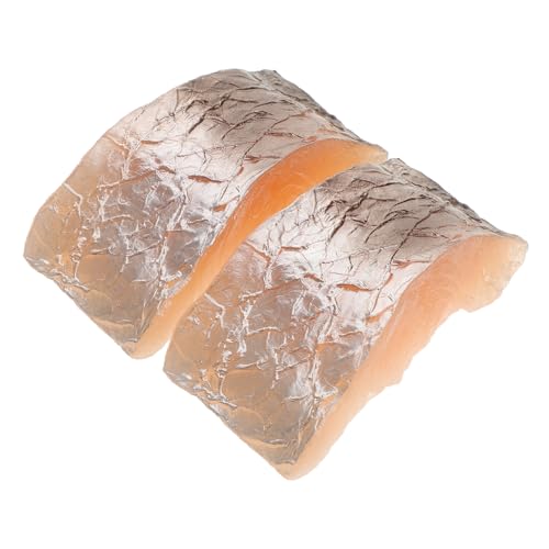 HOOTNEE 2 Stück Simulierte Futterfischstücke Prop -Fisch realistisches Fischmodell gefälschte Lebensmittel realistisch künstliche Nahrungsmittel zur Ausstellung Fisch-Requisite PVC Rosa HOOTNEE 2 Stück Simulierte Futterfischstücke Prop -Fisch realistisches Fischmodell gefälschte Lebensmittel realistisch künstliche Nahrungsmittel zur Ausstellung Fisch-Requisite PVC Rosa von HOOTNEE