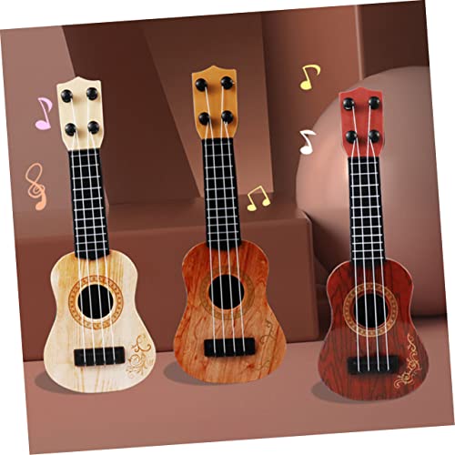 HOOTNEE 2 Stück Teiliges Ukulele für Saitiges Musikalisches Instrument Robustes Kunststoffmodell Pädagogisches Lernspielzeug für Mädchen im Alter Jahre Gelb HOOTNEE 2 Stück Teiliges Ukulele für Saitiges Musikalisches Instrument Robustes Kunststoffmodell Pädagogisches Lernspielzeug für Mädchen im Alter Jahre Gelb von HOOTNEE