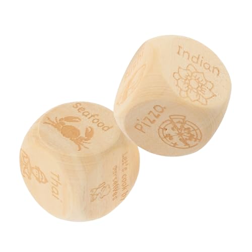 HOOTNEE 2 Stücke Lebensmittel Würfel Spielzeug Mahlzeit Decider Party Würfel Abendessen Decider Multi Seitige Würfel Party Spiel Würfel HOOTNEE 2 Stücke Lebensmittel Würfel Spielzeug Mahlzeit Decider Party Würfel Abendessen Decider Multi Seitige Würfel Party Spiel Würfel von HOOTNEE