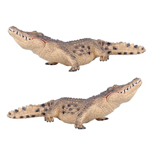HOOTNEE 2 Stücke Modell Spielzeug Dekoration Gefälschte Tier Modell Anerkennung Modell Figur Modell Gefälschte Modell Künstliche Ornament von HOOTNEE