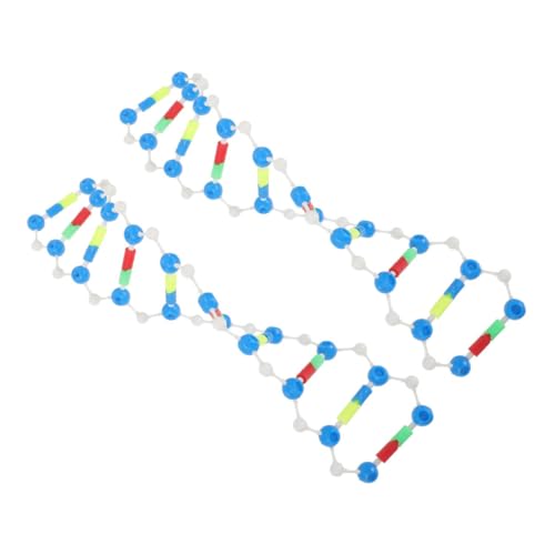 HOOTNEE 2 Teiliges Doppelhelix Strukturmodell, Molekül Modellbausatz, Modellbausätze Für Erwachsene, Zusammenbaumodell, Plastikmodellbausätze, Chemiker Beim Spielen, Chemischer HOOTNEE 2 Teiliges Doppelhelix Strukturmodell, Molekül Modellbausatz, Modellbausätze Für Erwachsene, Zusammenbaumodell, Plastikmodellbausätze, Chemiker Beim Spielen, Chemischer von HOOTNEE