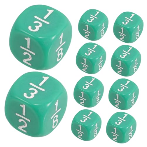 HOOTNEE 20 Stück Bruchwürfel Partywürfel für Erwachsene Aktivitätswürfel Gunst der Geburtstagsfeier Würfeln Würfel für kleine Würfel für das Klassenzimmer Würfel-Ornament Acryl Grün HOOTNEE 20 Stück Bruchwürfel Partywürfel für Erwachsene Aktivitätswürfel Gunst der Geburtstagsfeier Würfeln Würfel für kleine Würfel für das Klassenzimmer Würfel-Ornament Acryl Grün von HOOTNEE
