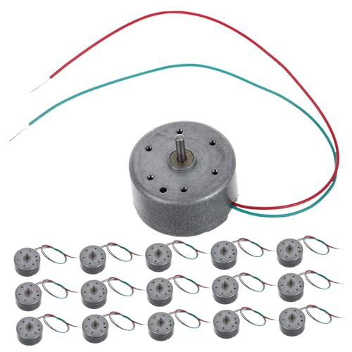HOOTNEE 20 Stück Kleiner Elektromotor Mit Kabeln Für Spielzeugauto Wissenschaftsausrüstung Heimwerkerhandwerk HOOTNEE 20 Stück Kleiner Elektromotor Mit Kabeln Für Spielzeugauto Wissenschaftsausrüstung Heimwerkerhandwerk von HOOTNEE