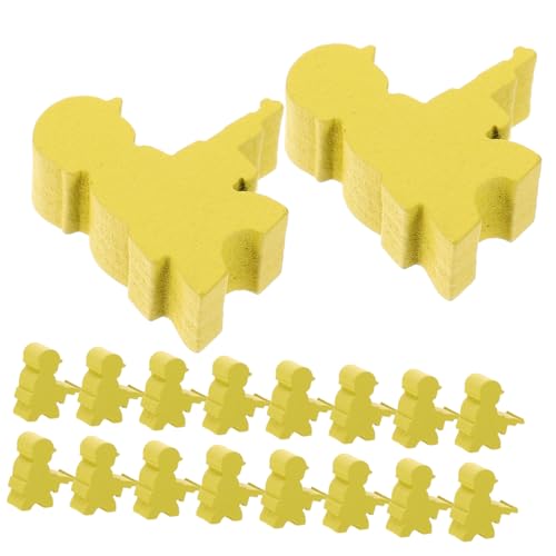 HOOTNEE 20 Stück Holz Schachfiguren Soldatenform Ersatzteile für Brettspiele Hochwertige Mini Spielsteine aus Holz für Familienunterhaltung und Lernspiele HOOTNEE 20 Stück Holz Schachfiguren Soldatenform Ersatzteile für Brettspiele Hochwertige Mini Spielsteine aus Holz für Familienunterhaltung und Lernspiele von HOOTNEE