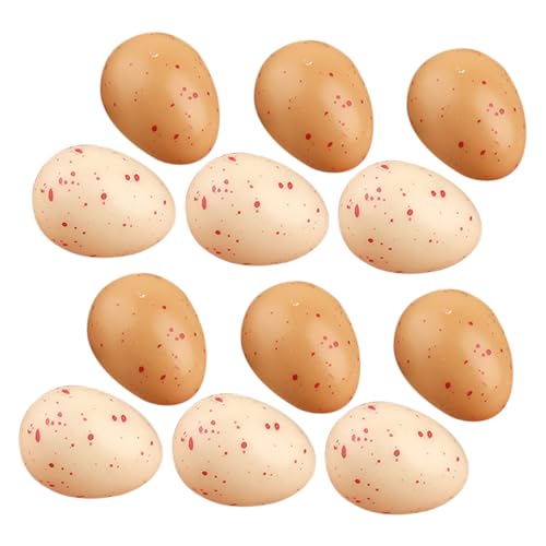 HOOTNEE 20 Stück Künstliche Vogeleier Osterdeko Gesprenkelte Eier Dekorative Mini-Eier Für Korbfüller Frühlingsparty-Akzente HOOTNEE 20 Stück Künstliche Vogeleier Osterdeko Gesprenkelte Eier Dekorative Mini-Eier Für Korbfüller Frühlingsparty-Akzente von HOOTNEE