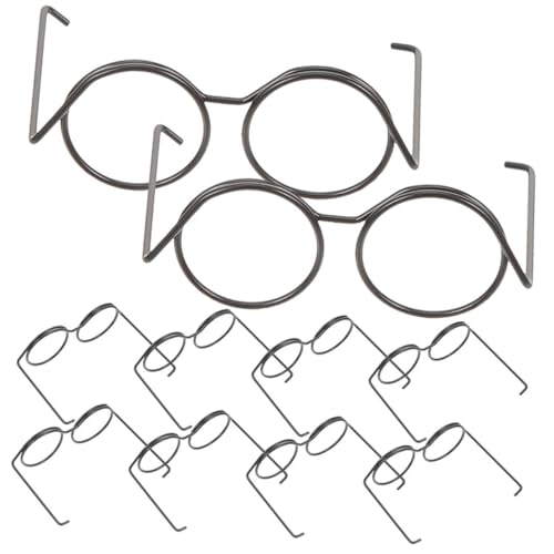 HOOTNEE 20 Stück Mini Brillen, Winzige Brillen Für Puppen, Metalldrahtgläser, Puppenbrillen, Metall Puppenzubehör, Weihnachts Foto Requisiten, Drahtrandbrillen, Irische Festivalbrillen, HOOTNEE 20 Stück Mini Brillen, Winzige Brillen Für Puppen, Metalldrahtgläser, Puppenbrillen, Metall Puppenzubehör, Weihnachts Foto Requisiten, Drahtrandbrillen, Irische Festivalbrillen, von HOOTNEE