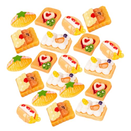 HOOTNEE 20 Stück Simulierte Brot Modelle Dessert Charms für DIY Bastelarbeiten Lifelike Deko für Handyhüllen Haaraccessoires und Mehr Geschenkideen HOOTNEE 20 Stück Simulierte Brot Modelle Dessert Charms für DIY Bastelarbeiten Lifelike Deko für Handyhüllen Haaraccessoires und Mehr Geschenkideen von HOOTNEE