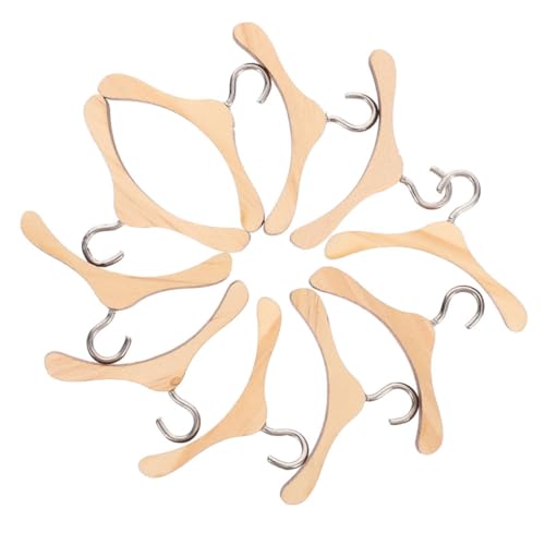 HOOTNEE 20 Stück Teiliges Miniatur Kleiderbügel aus Holz für Puppen Hänger für Puppenbekleidung Elegante und Robuste Aufbewahrungslösungen für Spielzeughäuser HOOTNEE 20 Stück Teiliges Miniatur Kleiderbügel aus Holz für Puppen Hänger für Puppenbekleidung Elegante und Robuste Aufbewahrungslösungen für Spielzeughäuser von HOOTNEE