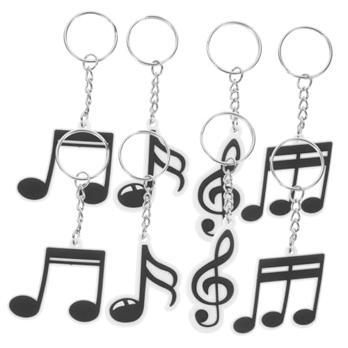 HOOTNEE 20 Stück Teiliges Musik Schlüsselanhänger PVC Musikalische Noten Schlüsselanhänger Musikparty Accessoires Anhänger Tanz Party Geschenke HOOTNEE 20 Stück Teiliges Musik Schlüsselanhänger PVC Musikalische Noten Schlüsselanhänger Musikparty Accessoires Anhänger Tanz Party Geschenke von HOOTNEE
