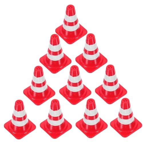 HOOTNEE 20 Stück Verkehrscones Modelle für Sandkasten Dekoration für Verkehrserziehung Material Realistische Farben für Rollenspiele und Verkehrssimulation HOOTNEE 20 Stück Verkehrscones Modelle für Sandkasten Dekoration für Verkehrserziehung Material Realistische Farben für Rollenspiele und Verkehrssimulation von HOOTNEE