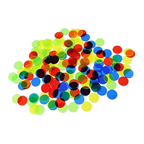HOOTNEE 200 Stück Bingo Chips Bunte Plastikmarker für Spiele Zufällige Farben für Lernspiele und Zählübungen Transparent und Praktisch Zufällige Farbe Zufällige Farbe HOOTNEE 200 Stück Bingo Chips Bunte Plastikmarker für Spiele Zufällige Farben für Lernspiele und Zählübungen Transparent und Praktisch Zufällige Farbe Zufällige Farbe von HOOTNEE