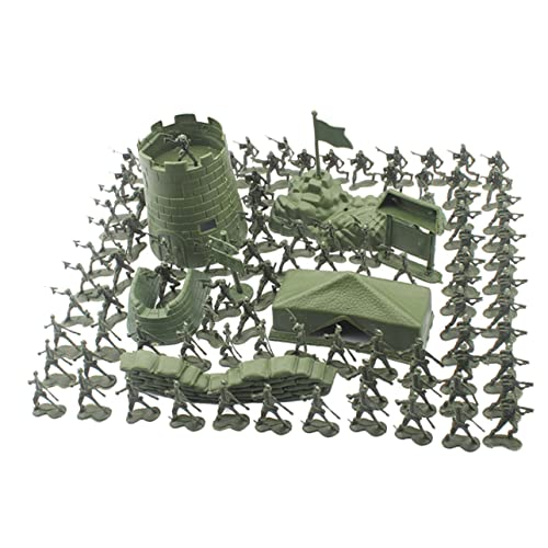 HOOTNEE 200 Stück Teiliges Set Mini Soldaten Figuren Modell in Rot und Grün Spaß für Partys Fantasie HOOTNEE 200 Stück Teiliges Set Mini Soldaten Figuren Modell in Rot und Grün Spaß für Partys Fantasie von HOOTNEE