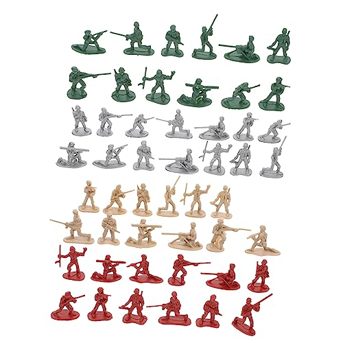 HOOTNEE 200St Militärsoldatenmodell ww2 Spielzeug Weltkrieg Soldaten Spielzeug Kinderspielzeug kinderzimmerdeko Modelle plastische Ornamente Soldatenspielzeug aus Plastik Soldatenschmuck von HOOTNEE