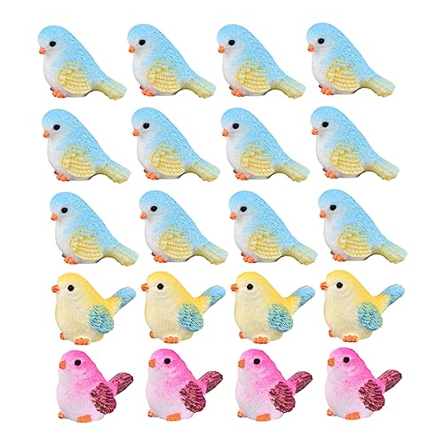 HOOTNEE 24St Mini-Vogel kleine Vogelmodelle Gartenvögel Taubenspielzeug winziges gartendekofiguren Vogelfiguren Vogelspielzeug für Miniaturfiguren Harz HOOTNEE 24St Mini-Vogel kleine Vogelmodelle Gartenvögel Taubenspielzeug winziges gartendekofiguren Vogelfiguren Vogelspielzeug für Miniaturfiguren Harz von HOOTNEE