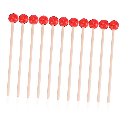 HOOTNEE 25 Stück Klavierhammer Aus Holz, Kinderfreundliche Trommelstöcke, Musikinstrumente Für Kinder, Rhythmusstöcke, Schlaginstrument, Schlägel, Instrument, Kinderspielzeug, Kleine HOOTNEE 25 Stück Klavierhammer Aus Holz, Kinderfreundliche Trommelstöcke, Musikinstrumente Für Kinder, Rhythmusstöcke, Schlaginstrument, Schlägel, Instrument, Kinderspielzeug, Kleine von HOOTNEE