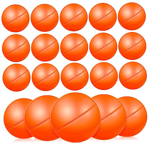 HOOTNEE 25Stücke Lotteriekugeln Hohle Wiederverwendbare Spielbälle für Partyaktivitäten und Gewinnspiele für Tombola Spieleabende und Veranstaltungen von HOOTNEE