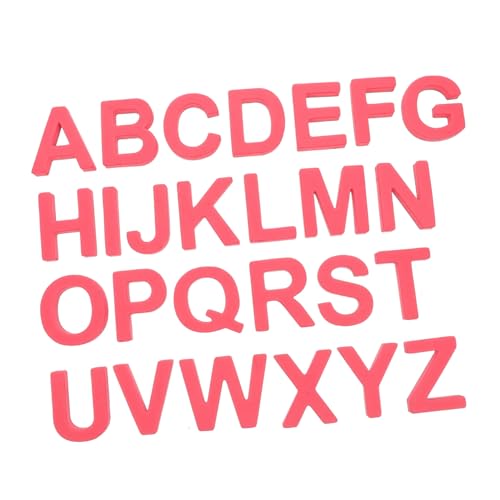HOOTNEE 26 Stück Teiliges Kühlschrankmagneten mit Großbuchstaben Alphabet Lernspielzeug für Frühe Englischbildung und Kreative Anwendungen von HOOTNEE