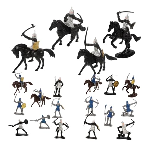 HOOTNEE 28-teilige Minifiguren Für Sandkasten Soldatenmodelle Kleine Ritterfiguren Mikro-landschaftsdekorationen Miniaturszenen Pferdeform Miniaturfiguren Ritterfiguren HOOTNEE 28-teilige Minifiguren Für Sandkasten Soldatenmodelle Kleine Ritterfiguren Mikro-landschaftsdekorationen Miniaturszenen Pferdeform Miniaturfiguren Ritterfiguren von HOOTNEE