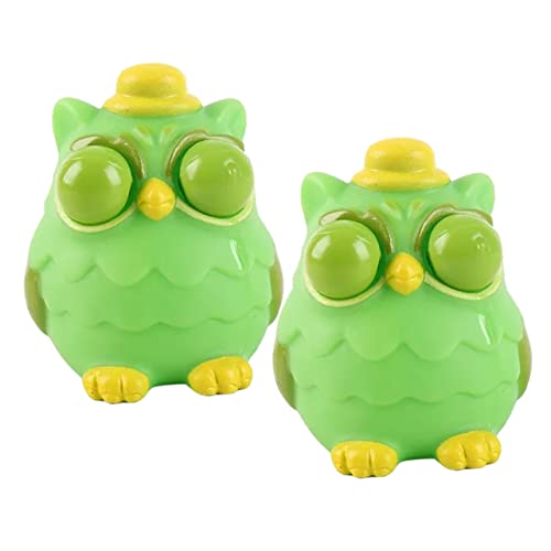 HOOTNEE 2St Prise Musik Kinder quetschen Spielzeug Funny Stress Balls Kinderspielzeug Spielzeug für Kinder Geschenke Spielzeuge tragbares Fidget-Spielzeug tragbares Quetschspielzeug Tier von HOOTNEE