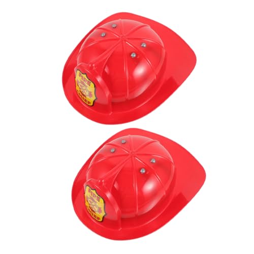 HOOTNEE Rolle: Feuerwehrhelm-set Für Kinder Roter Sicherheitshut 2-teilige Feuerwehrkappe HOOTNEE Rolle: Feuerwehrhelm-set Für Kinder Roter Sicherheitshut 2-teilige Feuerwehrkappe von HOOTNEE