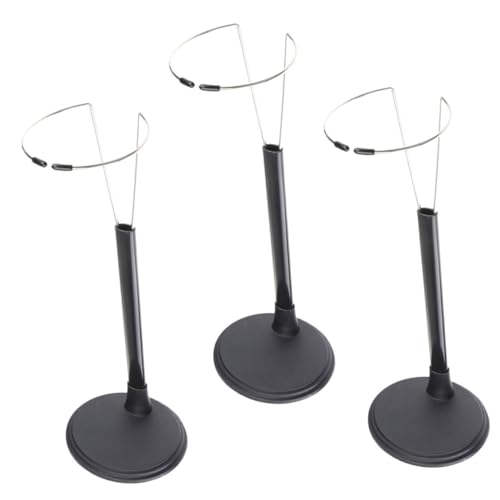 HOOTNEE 3 Stück Puppenständer Verstellbare Halterungen für Figuren Stabiler Puppenhalter für Regale Tische und Vitrinen Schwarz HOOTNEE 3 Stück Puppenständer Verstellbare Halterungen für Figuren Stabiler Puppenhalter für Regale Tische und Vitrinen Schwarz von HOOTNEE