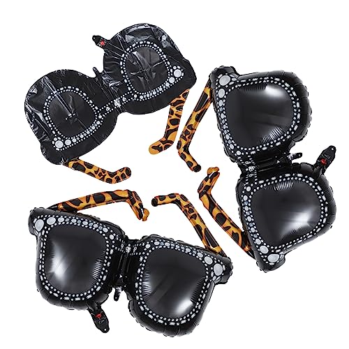 HOOTNEE 3Stücke Aufblasbare Sonnenbrille Ballons für 80 Stück und 90 Stück Jahre Partydekoration Große Folienballons für Abschlussfeiern und Musikpartys HOOTNEE 3Stücke Aufblasbare Sonnenbrille Ballons für 80 Stück und 90 Stück Jahre Partydekoration Große Folienballons für Abschlussfeiern und Musikpartys von HOOTNEE