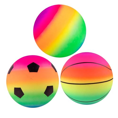 HOOTNEE 3 Stück Teiliges Bunter Spielbälle für Indoor Outdoor Ballsportspielzeug Leicht und Langlebig für Ballspiele Fördert Fingerfertigkeit und Beweglichkeit Sicher für Kleine Hände HOOTNEE 3 Stück Teiliges Bunter Spielbälle für Indoor Outdoor Ballsportspielzeug Leicht und Langlebig für Ballspiele Fördert Fingerfertigkeit und Beweglichkeit Sicher für Kleine Hände von HOOTNEE