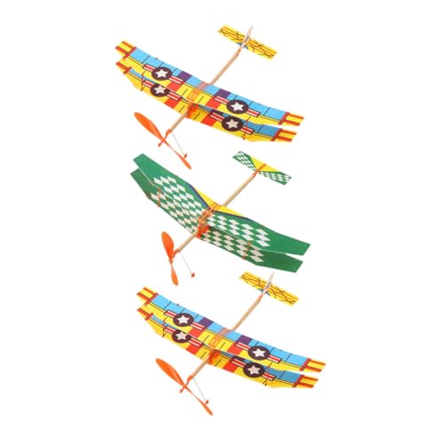 HOOTNEE 3 Stück Teiliges Gummi flugzeugmodell aus Schaumstoff Spielerisch zum Zusammenbauen Fördert Hand Auge koordination Geeignet für Outdoor Geschenk HOOTNEE 3 Stück Teiliges Gummi flugzeugmodell aus Schaumstoff Spielerisch zum Zusammenbauen Fördert Hand Auge koordination Geeignet für Outdoor Geschenk von HOOTNEE