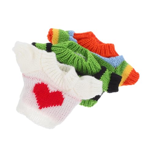 HOOTNEE 3 Teiliges Bären Puppenkleidungspullover Tier Stofftiere Plüschpuppenkostüm Stofftierkostüm Gestricktes Puppenoutfit Plüschtier Outfit Stoffbärkostüm Puppe Tierkostüm HOOTNEE 3 Teiliges Bären Puppenkleidungspullover Tier Stofftiere Plüschpuppenkostüm Stofftierkostüm Gestricktes Puppenoutfit Plüschtier Outfit Stoffbärkostüm Puppe Tierkostüm von HOOTNEE