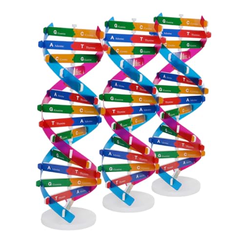 HOOTNEE 3stücke DNA Kit Teiliges Doppelhelix Für Schüler Wissenschaftliches Lernspielzeug Für Präzise Verständnisses Von Und Molekularbiologie HOOTNEE 3stücke DNA Kit Teiliges Doppelhelix Für Schüler Wissenschaftliches Lernspielzeug Für Präzise Verständnisses Von Und Molekularbiologie von HOOTNEE