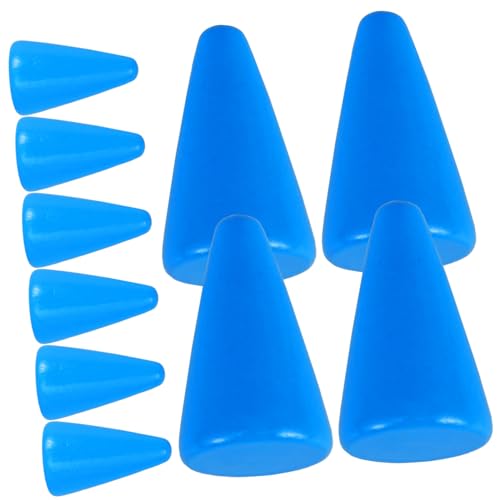 HOOTNEE 30 Stück Holzschachfiguren Schach Holzschach Für Brettspiel Holzschach Tragbares Schach Kinderspiel Spielzeug Schachzubehör Schachersatz Schachbrettzubehör von HOOTNEE