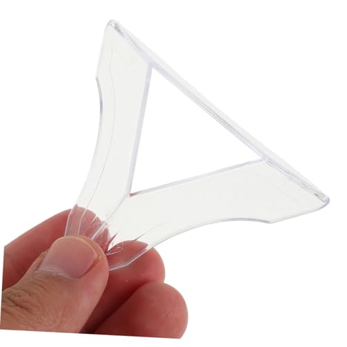 HOOTNEE 30 Stück Teiliges Mini Cube Ständer aus Transparentem Kunststoff Stabiler Dreibeiniger Puzzle Würfel Halter Tragbarer und Langlebiger Sockel für Speed Cube Display von HOOTNEE