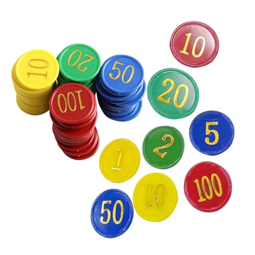 HOOTNEE 320 Stück Poker Zählchips, Markierungschips, Zählspielchips, Plastik Bingo Chips, Plastik, Plastikmarkierungen, Party Chip, Pokerchip, Bingo Marker, Chips Für Spiele HOOTNEE 320 Stück Poker Zählchips, Markierungschips, Zählspielchips, Plastik Bingo Chips, Plastik, Plastikmarkierungen, Party Chip, Pokerchip, Bingo Marker, Chips Für Spiele von HOOTNEE