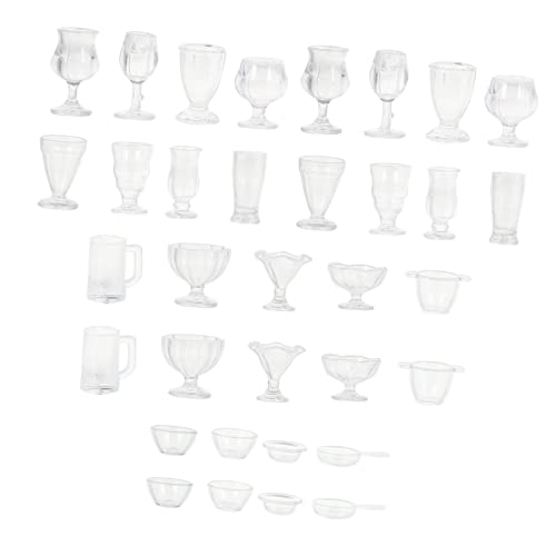 HOOTNEE 34 Stück Teiliges Miniaturbecher aus Realistische Mini Küchenaccessoires für Puppenhäuser Dekoration für DIY Projekte für Szenen und Kreative Bastelideen HOOTNEE 34 Stück Teiliges Miniaturbecher aus Realistische Mini Küchenaccessoires für Puppenhäuser Dekoration für DIY Projekte für Szenen und Kreative Bastelideen von HOOTNEE