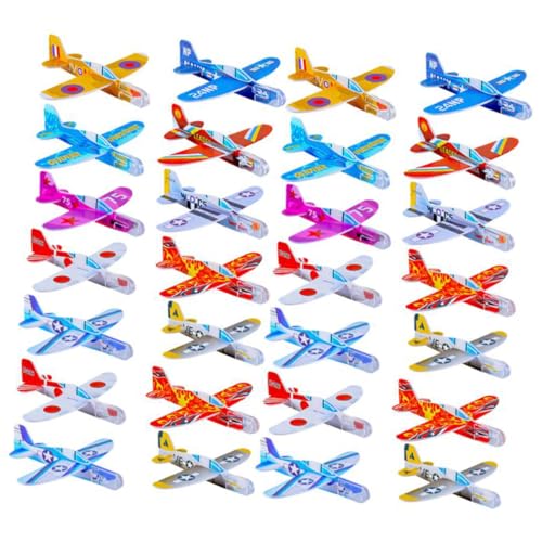 HOOTNEE 36 Stck. DIY Flugzeug Handwerfendes Flugzeug Modell für Leicht Sicher für Außenbereich Fördert Hand Augen Koordination und Kreatives Zufällige Farbe HOOTNEE 36 Stck. DIY Flugzeug Handwerfendes Flugzeug Modell für Leicht Sicher für Außenbereich Fördert Hand Augen Koordination und Kreatives Zufällige Farbe von HOOTNEE
