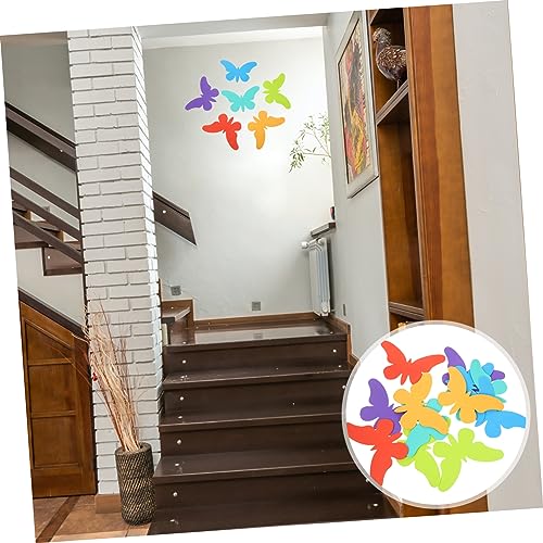 HOOTNEE 36 Stück Teiliges Eva Schmetterling Bastelset Leicht Vielseitig für DIY Wanddekoration Kindergarten Kreativmaterial HOOTNEE 36 Stück Teiliges Eva Schmetterling Bastelset Leicht Vielseitig für DIY Wanddekoration Kindergarten Kreativmaterial von HOOTNEE