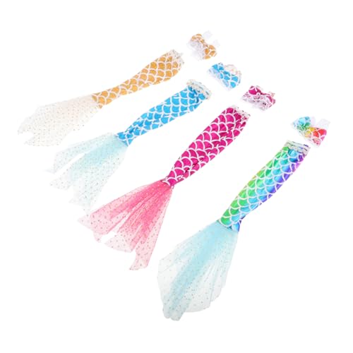 HOOTNEE 4 Sätze Glitzerndes Puppenkleid für Puppen Teiliges mit Bikini und Meerjungfrau Kleid und Puppenmode für Kreative Spielstunden HOOTNEE 4 Sätze Glitzerndes Puppenkleid für Puppen Teiliges mit Bikini und Meerjungfrau Kleid und Puppenmode für Kreative Spielstunden von HOOTNEE