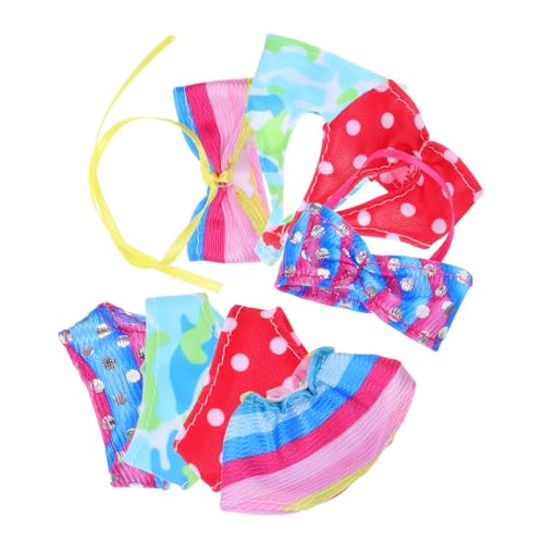 HOOTNEE 4 Sets Babypuppenkleidung Badeanzug Puppen Strandanzüge Mädchenpuppe Wasserpuppe Wasser Outfits Puppen Sommerkleidung Kleidung Für Puppen Sommerpuppe Bikini Puppen Strandkleidung HOOTNEE 4 Sets Babypuppenkleidung Badeanzug Puppen Strandanzüge Mädchenpuppe Wasserpuppe Wasser Outfits Puppen Sommerkleidung Kleidung Für Puppen Sommerpuppe Bikini Puppen Strandkleidung von HOOTNEE