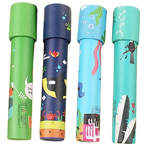 HOOTNEE 4 Stück Kaleidoskope für Design Spielzeuge für Unterwegs für Kreative Entdeckungen Zufälliger Stil HOOTNEE 4 Stück Kaleidoskope für Design Spielzeuge für Unterwegs für Kreative Entdeckungen Zufälliger Stil von HOOTNEE