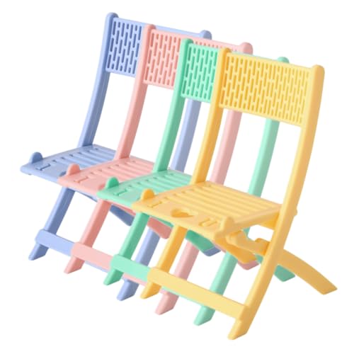 HOOTNEE 4 Stück Mini Klappstuhl Gebrauchsstoff Klein Für Miniatur Klappstuhl Klappstühle Für Den Innenbereich Faltbar Für Das Haus Tragbar Puppen Winziger Stuhl Requisite Mini HOOTNEE 4 Stück Mini Klappstuhl Gebrauchsstoff Klein Für Miniatur Klappstuhl Klappstühle Für Den Innenbereich Faltbar Für Das Haus Tragbar Puppen Winziger Stuhl Requisite Mini von HOOTNEE