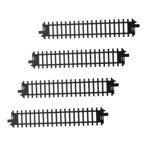 HOOTNEE 4stücke Teiliges Für Junge Mädchen Tragbare Eisenbahnschienen Mit Einfacher Montage Kreative Spielzeugzuggleise Motorik Und Sozialen Interaktion von HOOTNEE