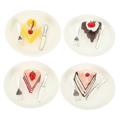 HOOTNEE 4 Stück Miniatur Kuchenmodell Dessert Mini Lebensmittelspielzeug Miniatur Lebensmittel Küchendekoration Miniatur Lebensmittel Mini Kuchenschmuck Mini HOOTNEE 4 Stück Miniatur Kuchenmodell Dessert Mini Lebensmittelspielzeug Miniatur Lebensmittel Küchendekoration Miniatur Lebensmittel Mini Kuchenschmuck Mini von HOOTNEE