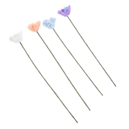 HOOTNEE 4 Stück Rosenblumen für Mikrolandschaften Natürliche Leicht Praktisch für Dekorationen Garten HOOTNEE 4 Stück Rosenblumen für Mikrolandschaften Natürliche Leicht Praktisch für Dekorationen Garten von HOOTNEE