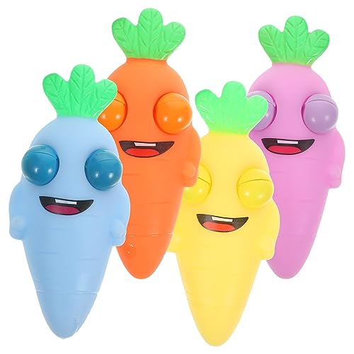HOOTNEE 4stücke Lustige Karotten Stressbälle Entspannungs-Spielzeug Stressbewältigung Bunte Cartoon-handspielzeuge Für Erwachsene Für Partys Beruhigung Von Angstgefühlen HOOTNEE 4stücke Lustige Karotten Stressbälle Entspannungs-Spielzeug Stressbewältigung Bunte Cartoon-handspielzeuge Für Erwachsene Für Partys Beruhigung Von Angstgefühlen von HOOTNEE