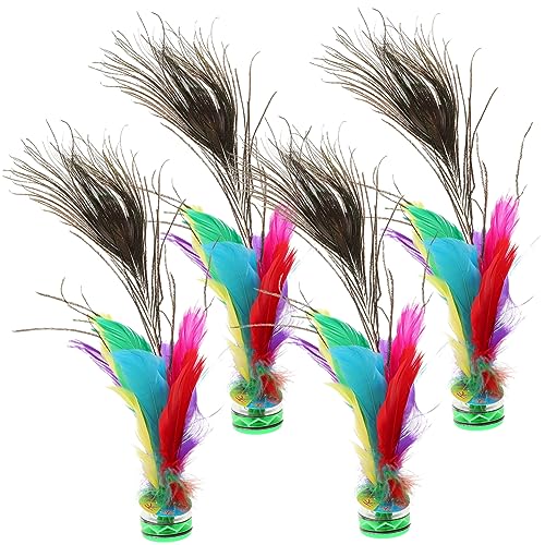 HOOTNEE 4 Stück Shuttlecock Chinesisches Freizeitspielzeug für Kick Koordination und Fitness für Outdoor Aktivitäten und Wettbewerbe HOOTNEE 4 Stück Shuttlecock Chinesisches Freizeitspielzeug für Kick Koordination und Fitness für Outdoor Aktivitäten und Wettbewerbe von HOOTNEE